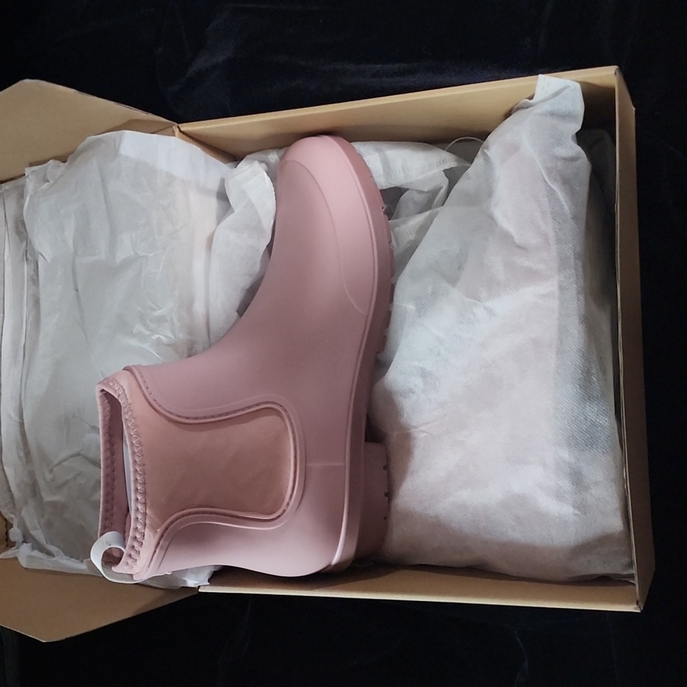Planned short rain boots